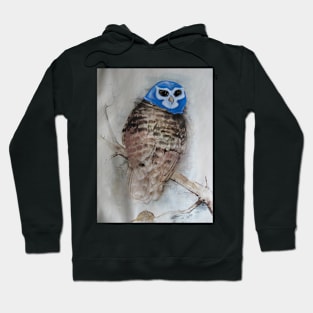 Blue Owl of Doom Hoodie